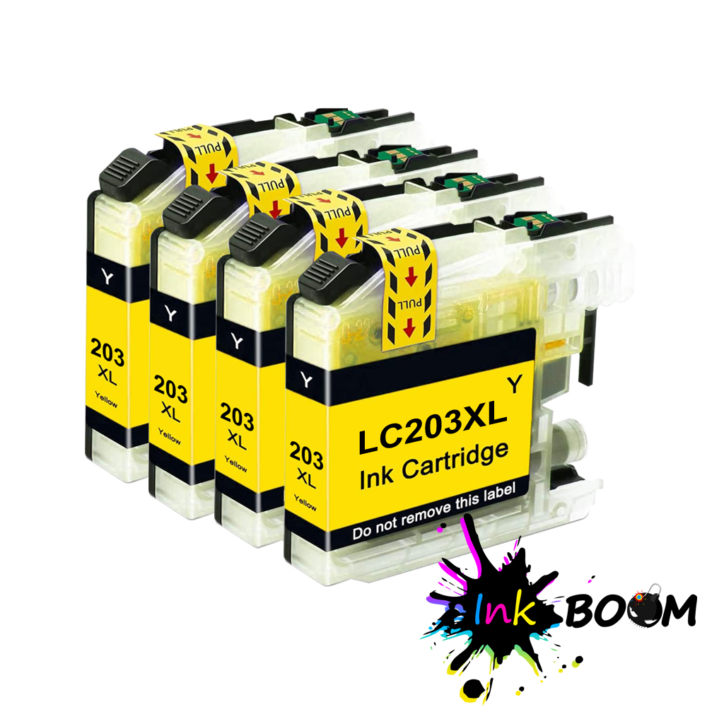 LOTTO Cartuccia d'inchiostro adatta a Brother LC203 LC201 MFC-J4420DW MFC-J485DW MFC-J5620DW - Foto 5 di 10