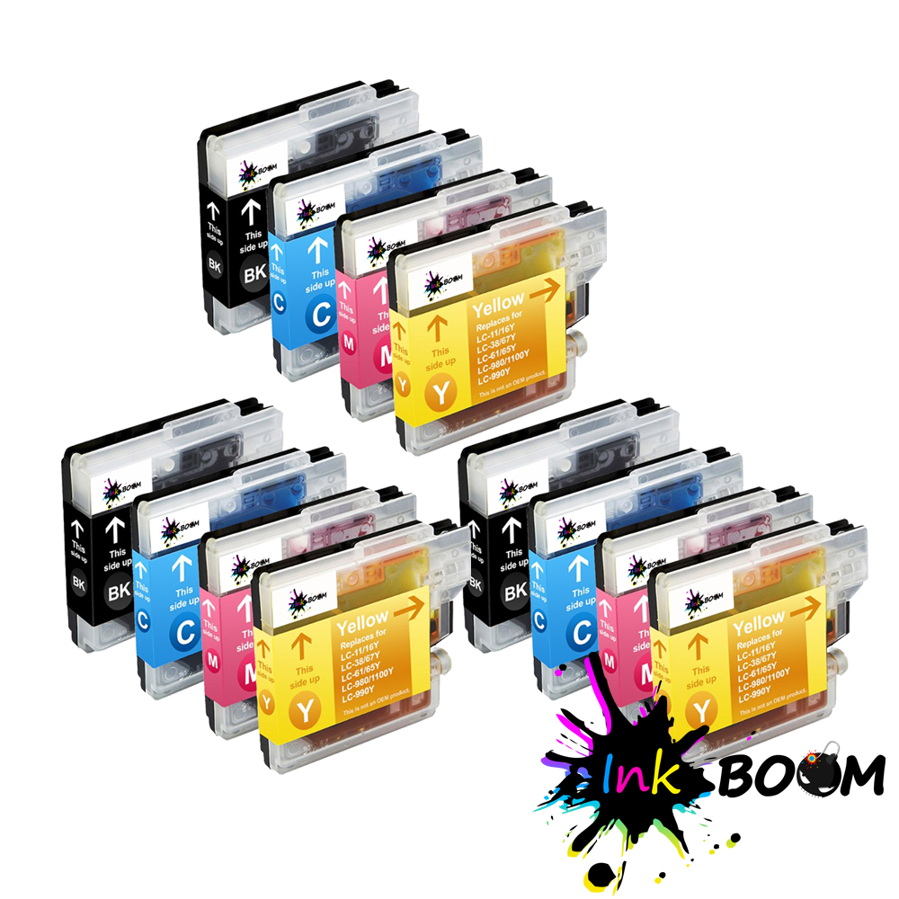LOT Ink Cartridge fits Brother LC61 DCP-145C DCP-6690CW MFC-6890CDW 255CW - Picture 11 of 13