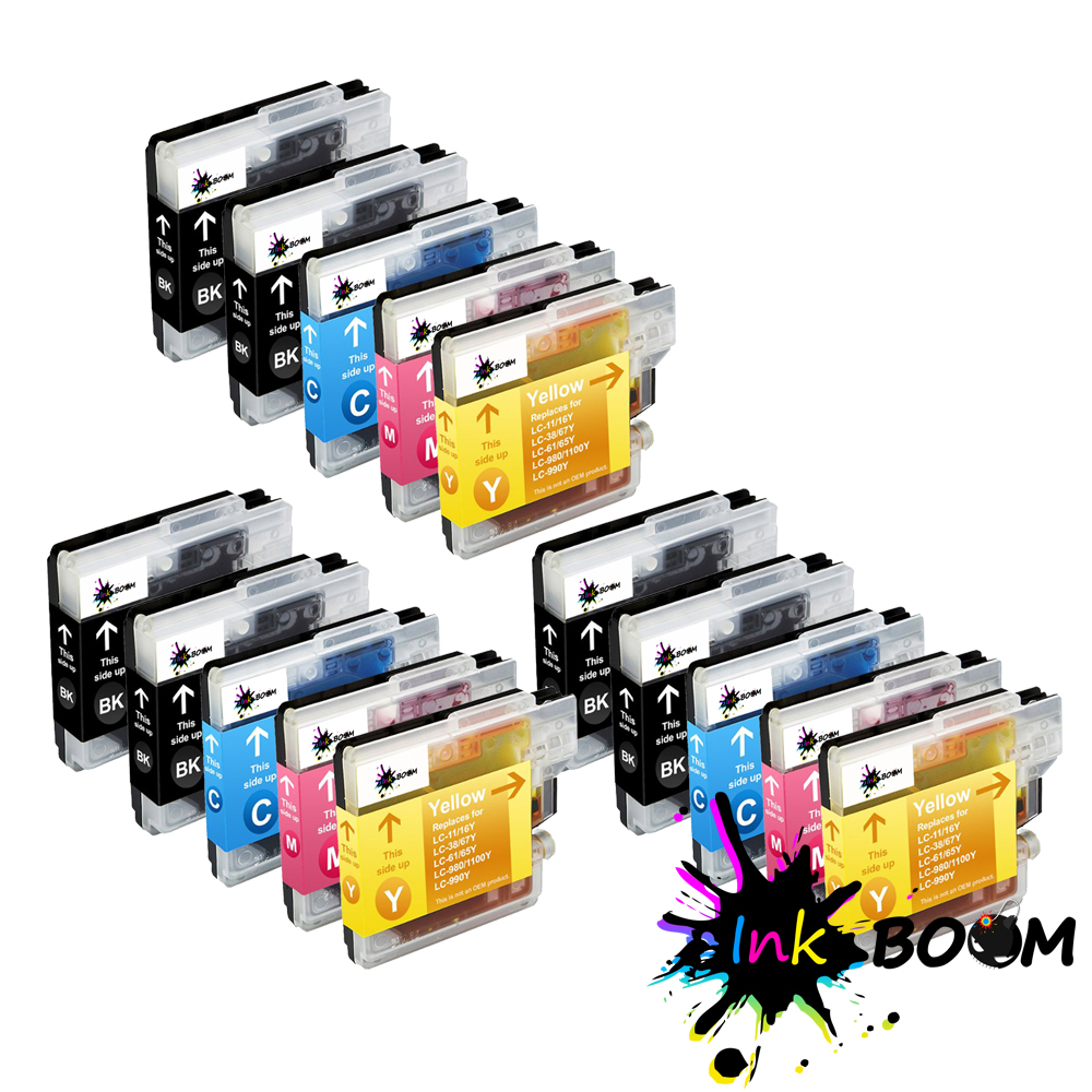 LOT Ink Cartridge fits Brother LC61 DCP-145C DCP-6690CW MFC-6890CDW 255CW - Picture 13 of 13