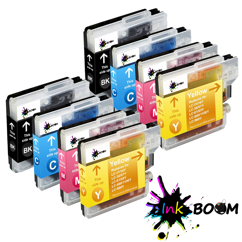 LOT Ink Cartridge fits Brother LC61 DCP-145C DCP-6690CW MFC-6890CDW 255CW - Picture 8 of 13