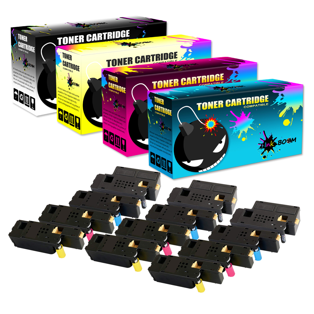 LOT Toner Cartridge for Dell 1660 Laser C1660dn C1660dnw C1660 C1660W C1660cnw - Picture 17 of 21